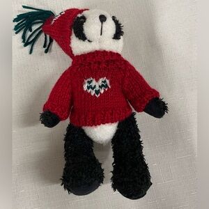 Vintage Hugfun International Panda Bear Plushy